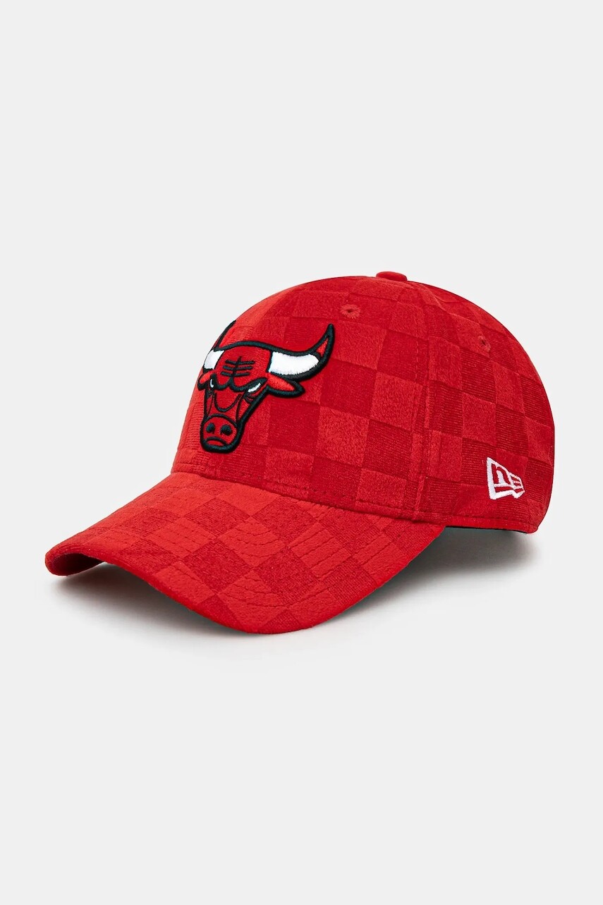 Velúrová bejzbalová čiapka New Era Tonal Check 940 Bulls