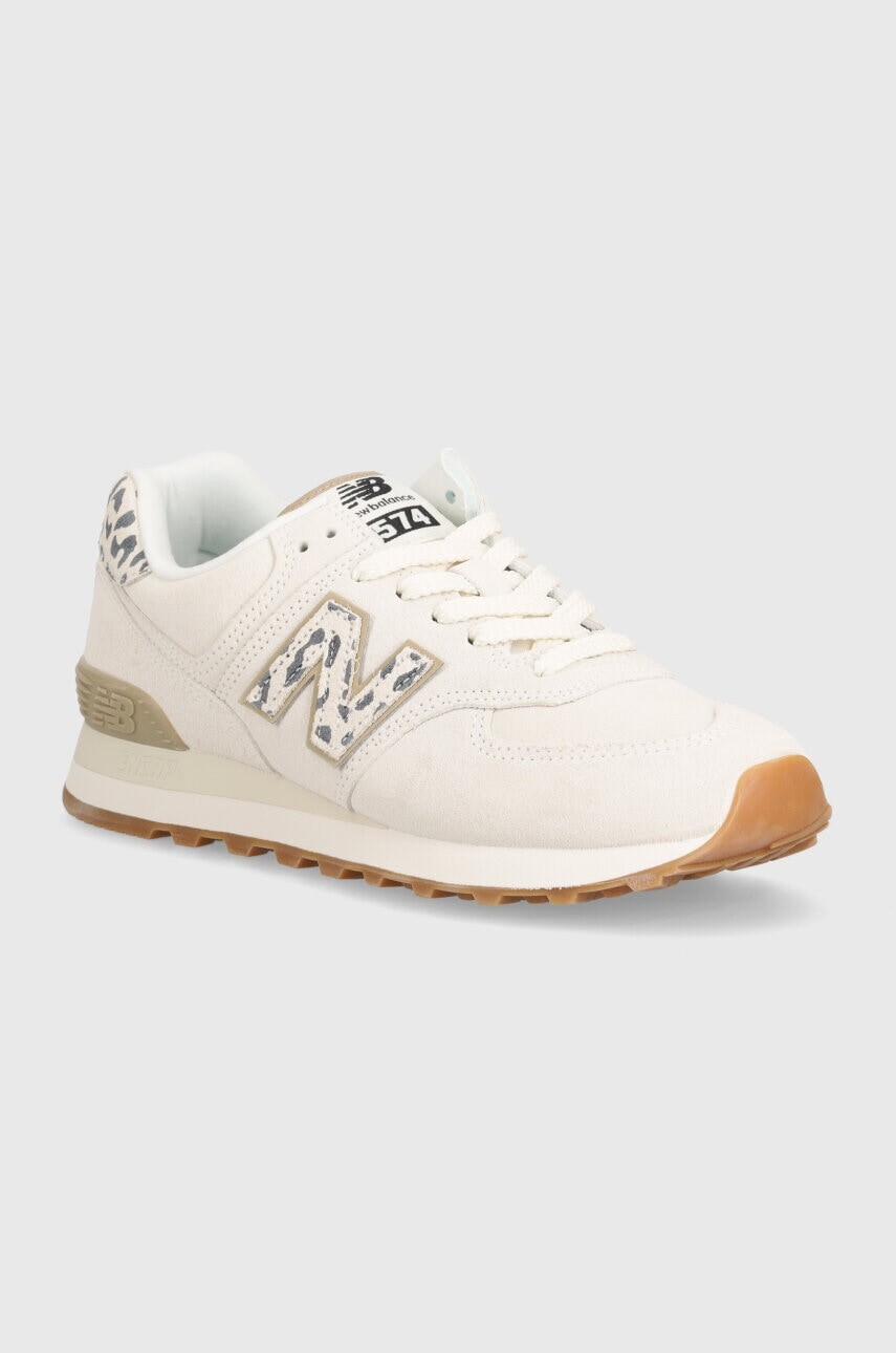 Semišové tenisky New Balance WL574XD2