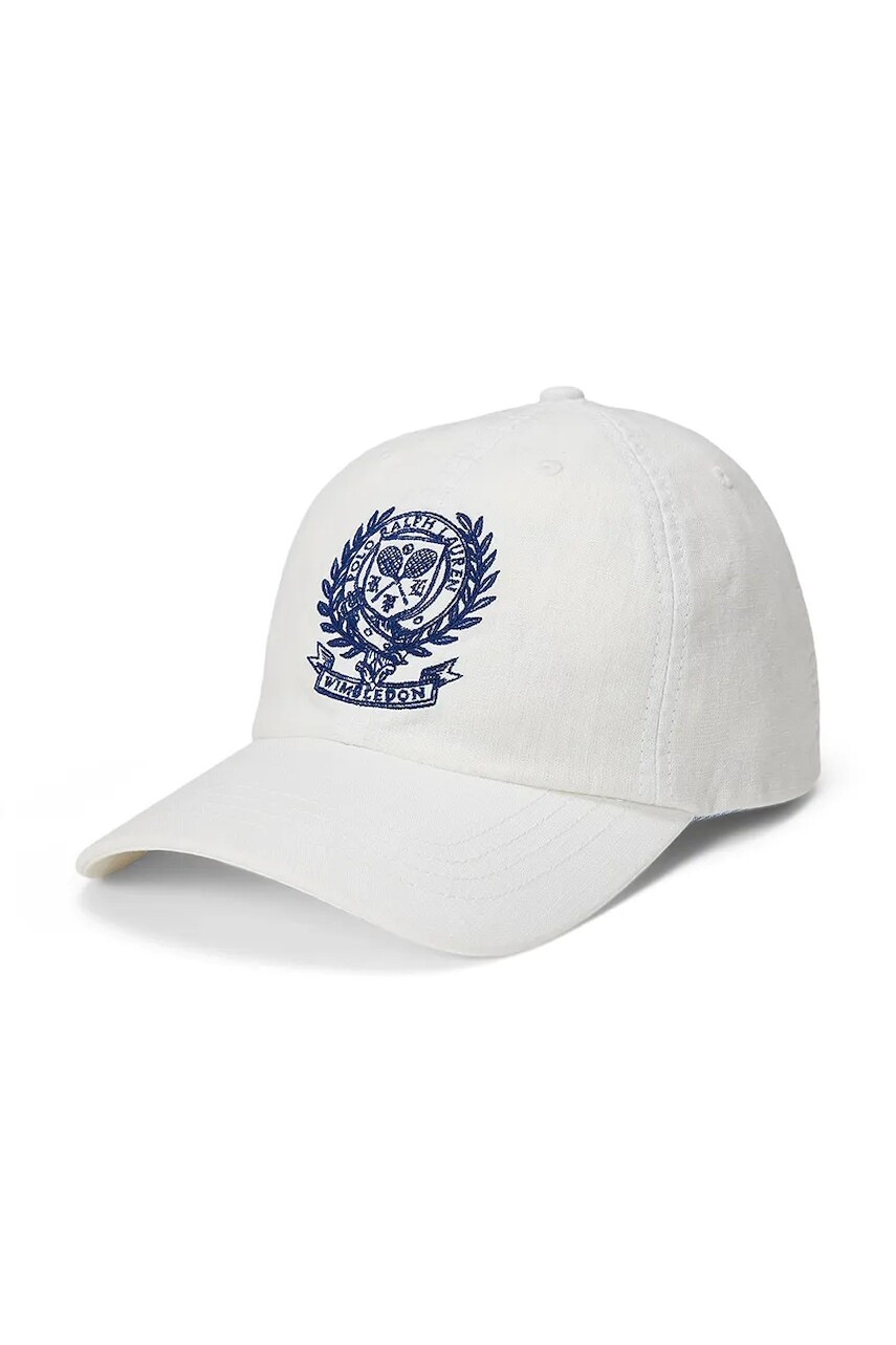 Polo Ralph Lauren čiapka so šiltom detská ľanová
