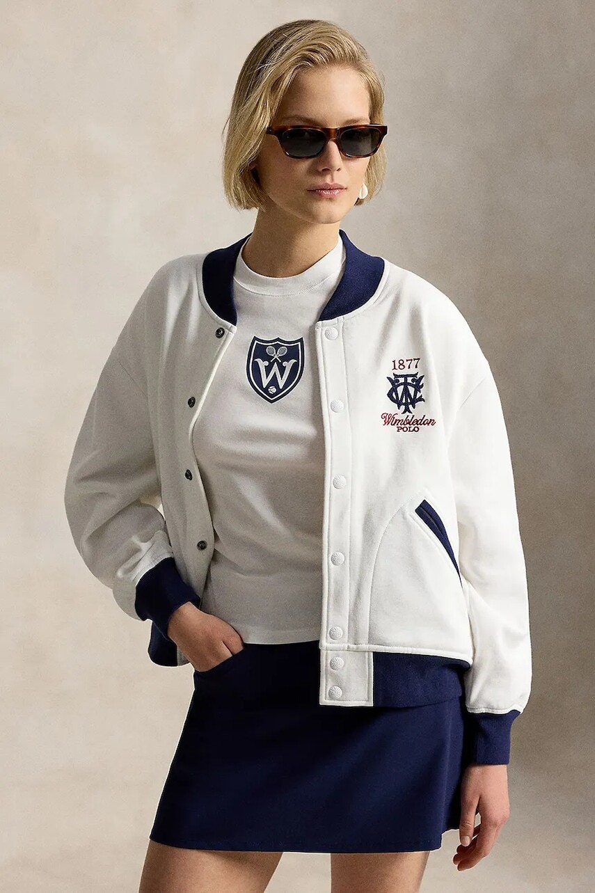 Polo Ralph Lauren bunda oversize dámska Wimbledon