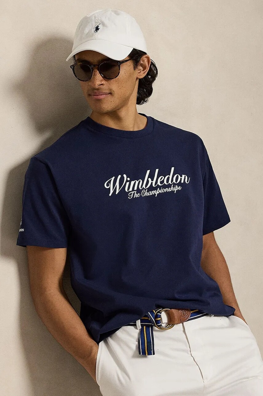 Polo Ralph Lauren tričko pánske bavlnené Wimbledon