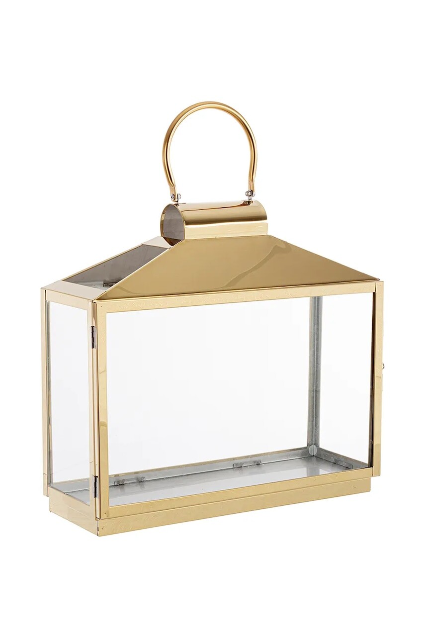 Bizzotto lucerna dekoratívna z práškovo lakovanej ocele 40.5 x 14.5 x 39 cm