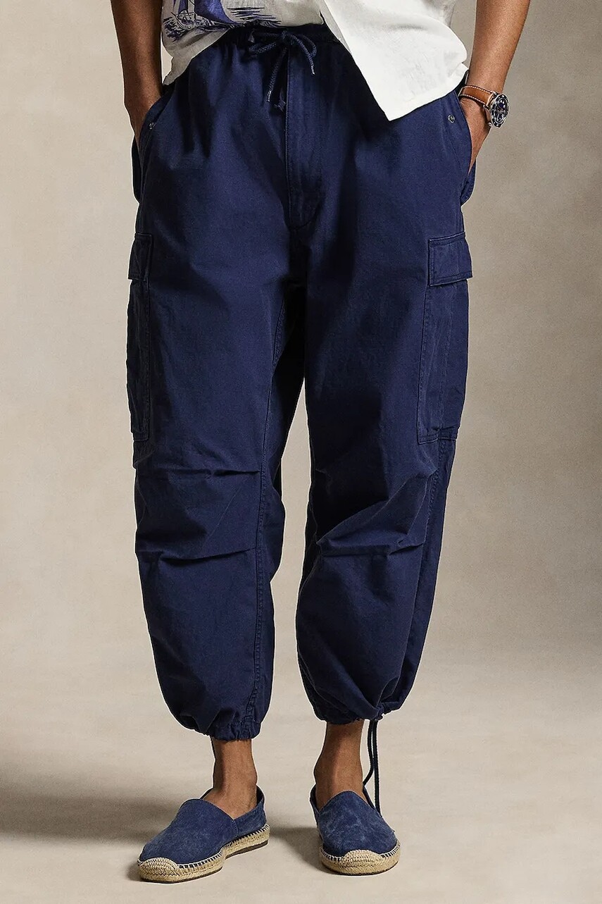 Polo Ralph Lauren nohavice cargo pánske bavlnené