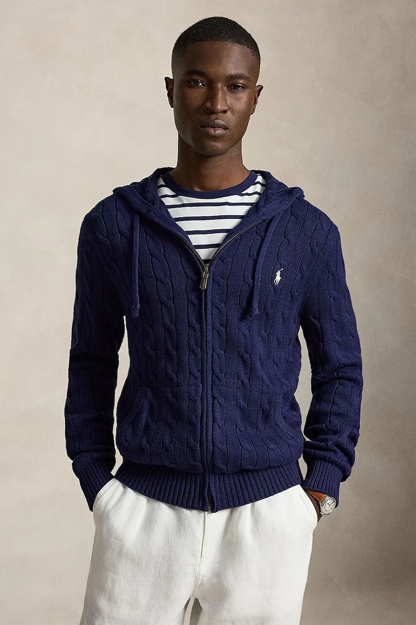Polo Ralph Lauren kardigán pánsky bavlnený