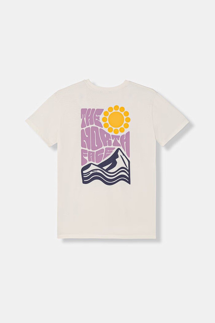 The North Face tričko detské bavlnené TEEN VOYAGE RELAXED SHORT SLEEVE TEE