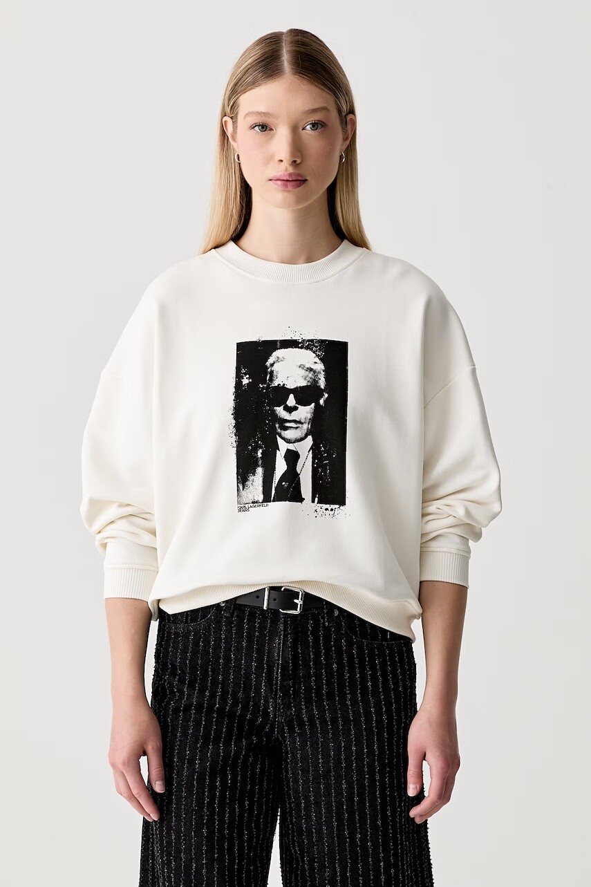 Karl Lagerfeld Jeans mikina dámska bavlnená