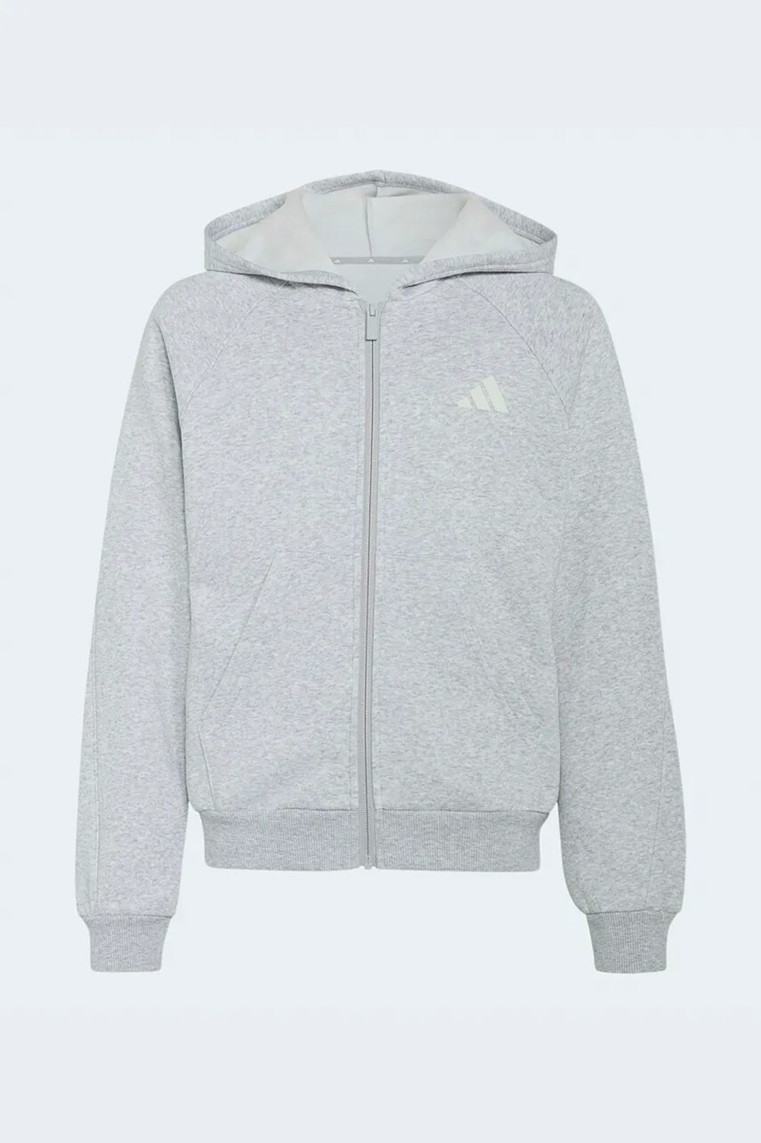adidas mikina na zips s kapucňou detská s bavlnou