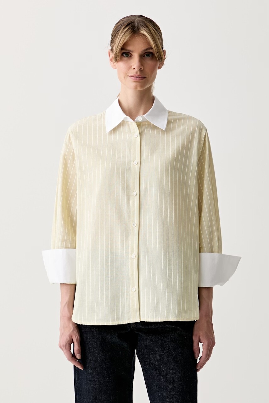 Barbour košeľa dámska s bavlnou Avon