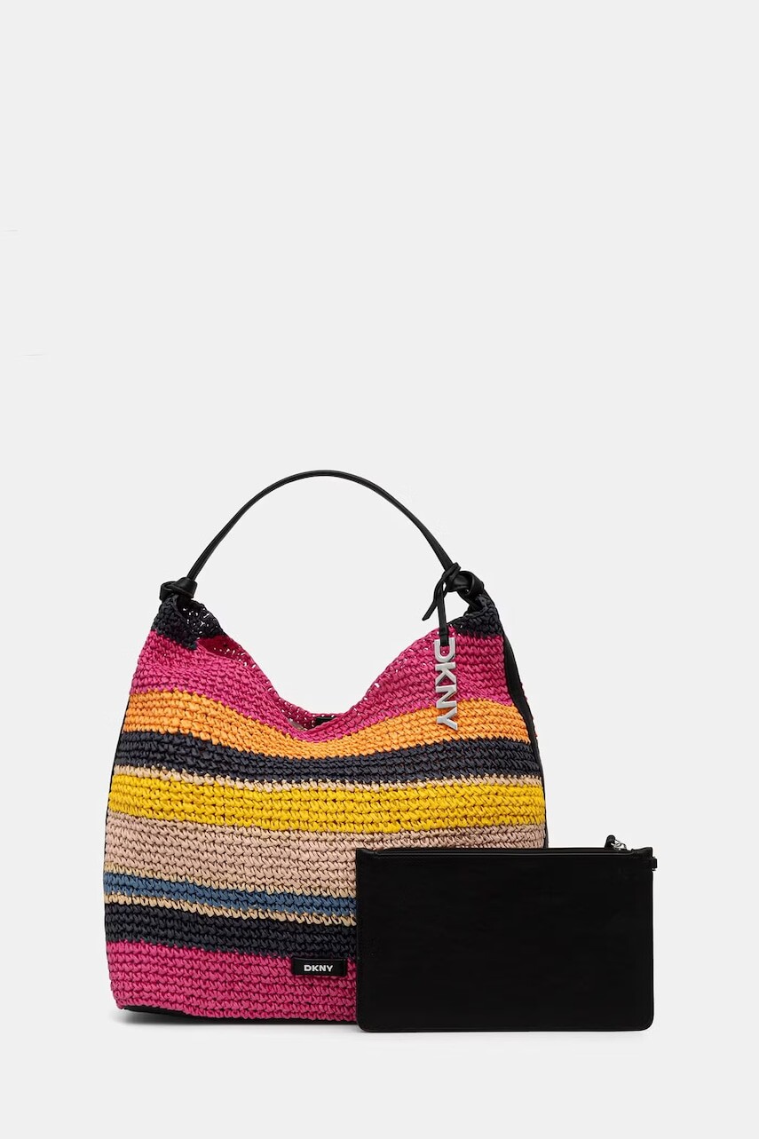 DKNY kabelka typu shopper dámska pletená PAULA
