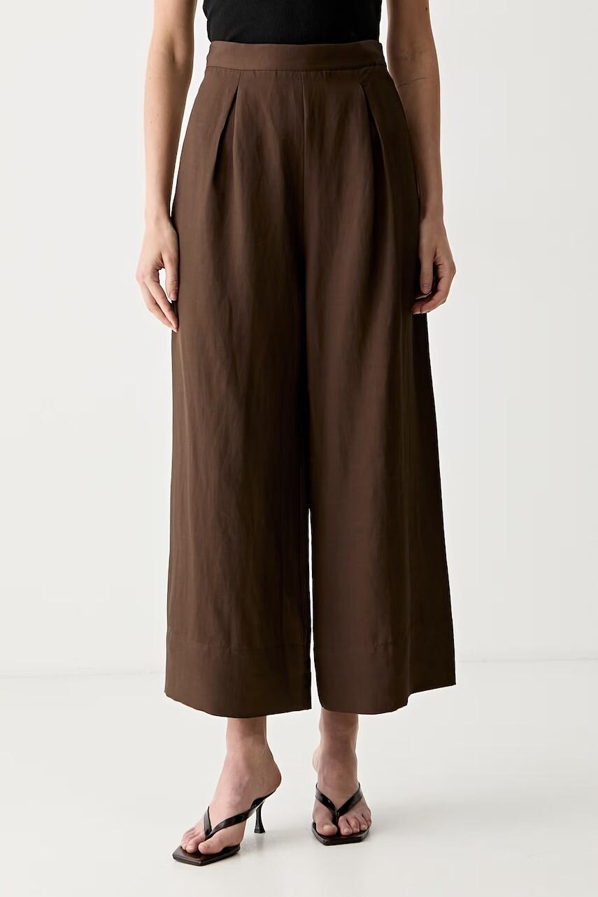 ViCOLO nohavice culottes dámske s viskózou