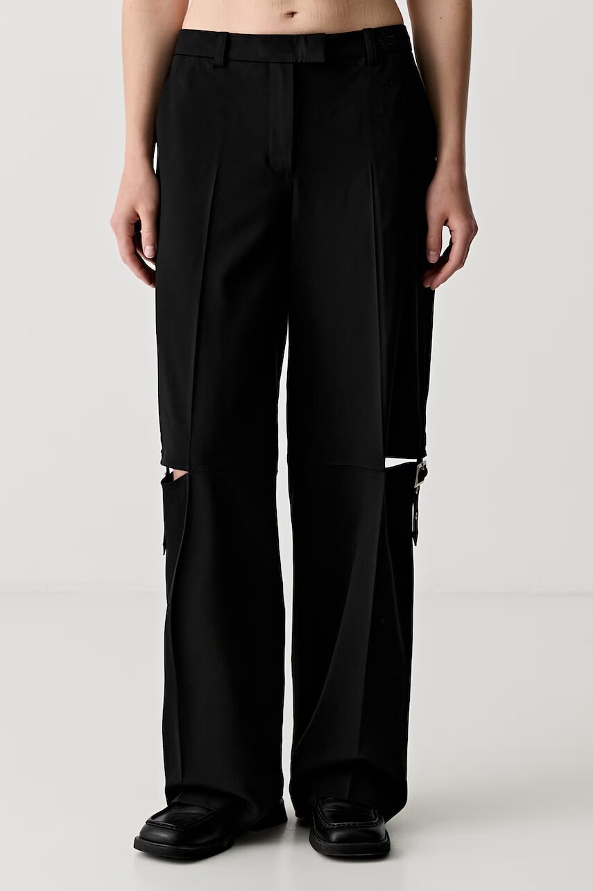 Karl Lagerfeld Jeans oblekové nohavice dámske