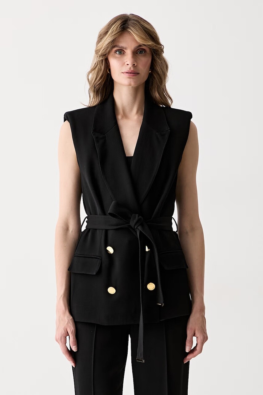 Marciano by Guess dvojradová vesta dámska s viskózou RASHIDA