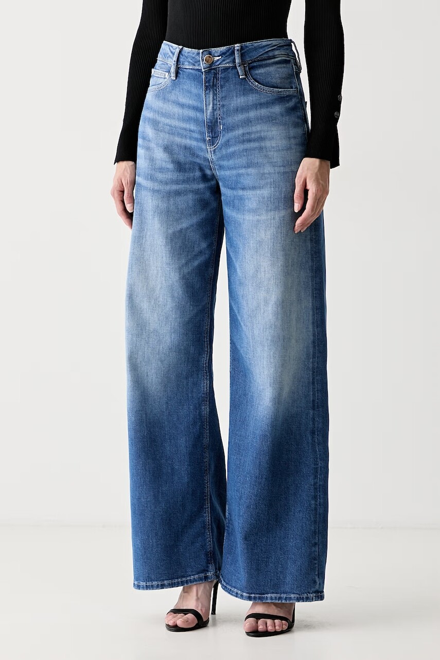 Guess rifle wide leg dámske BELLFLOWER