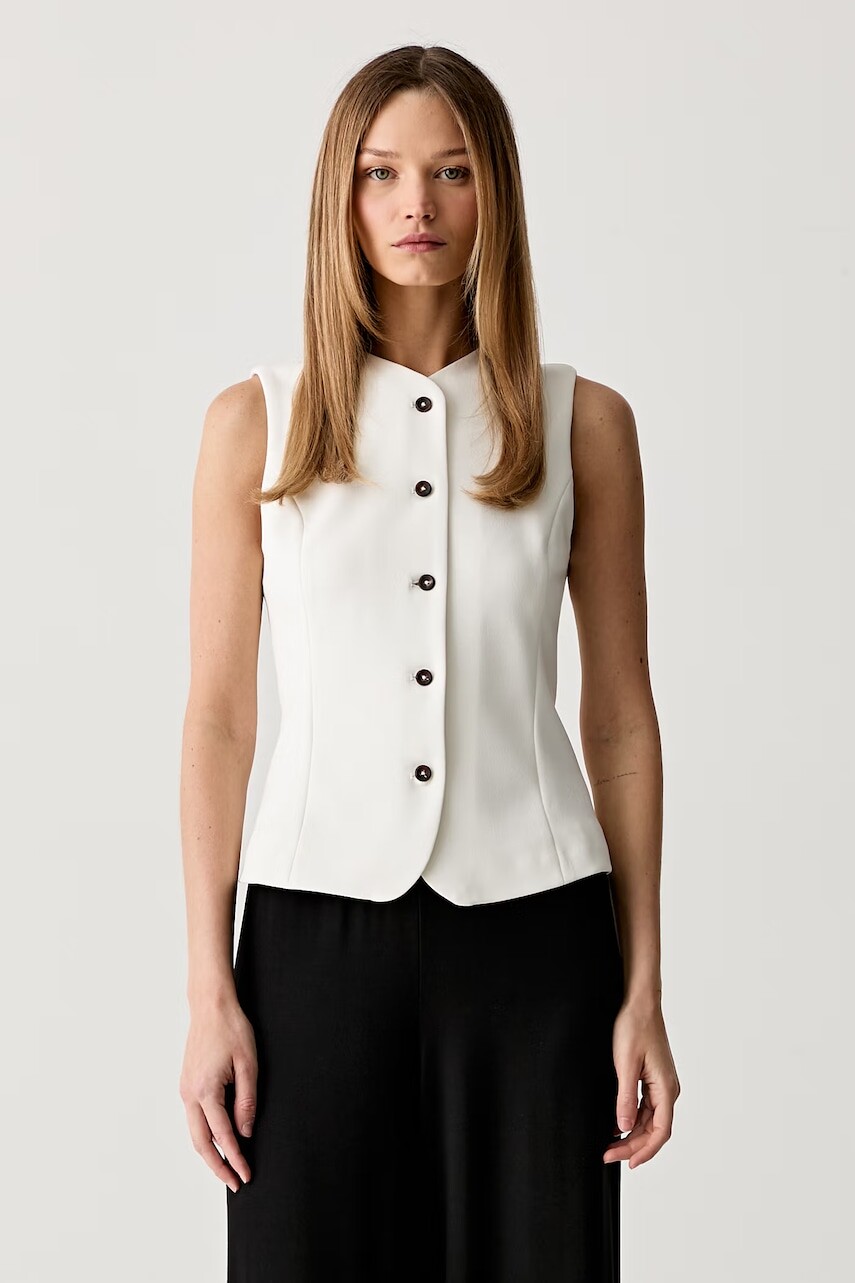 Calvin Klein jednoradová vesta dámska