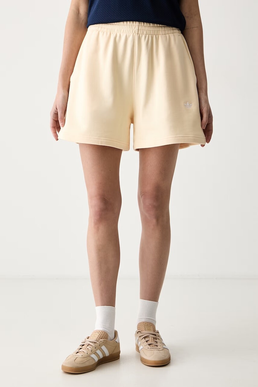 adidas Originals teplákové šortky dámske bavlnené Essentials