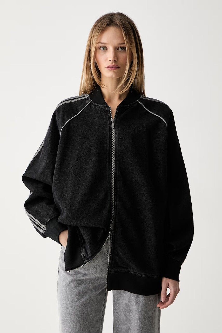 adidas Originals bunda dámska rifľová