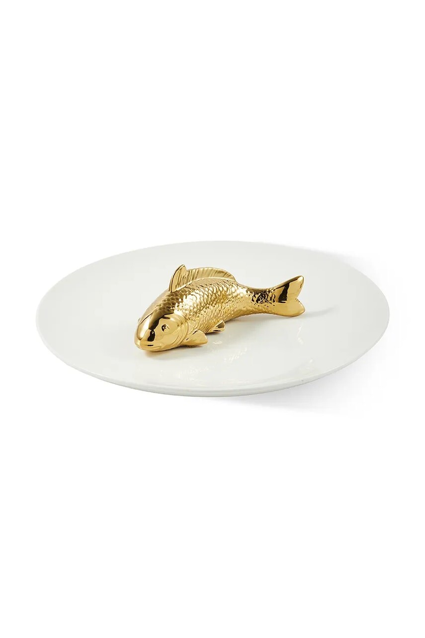 Pols Potten tanier na servírovanie vyrobený z porcelánu 40 x 12 cm