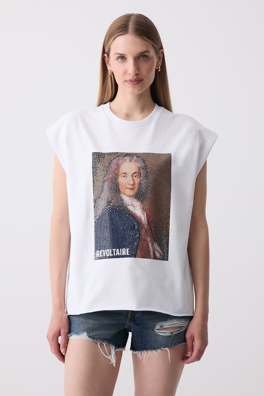 Zadig&Voltaire tričko dámske bavlnené