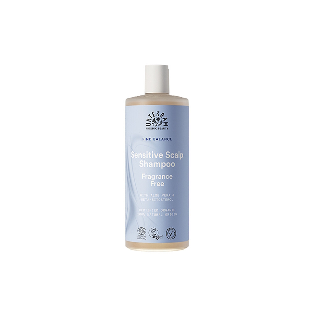 URTEKRAM Šampón bez parfumácie BIO 500 ml
