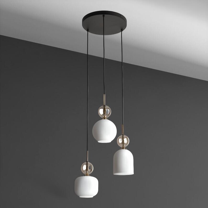 Luster SOPHIA COGNAC WHITE 11592 PL3