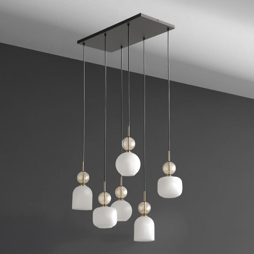 Luster SOPHIA COGNAC WHITE 11594 PL6