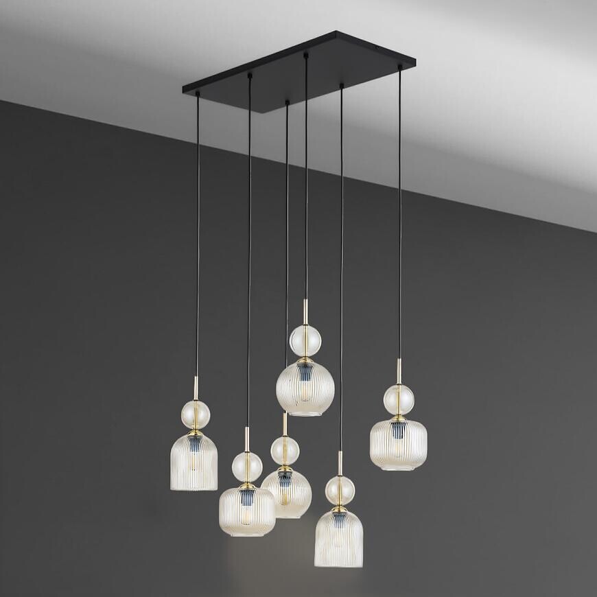 Luster SOPHIA COGNAC 11044 PL6
