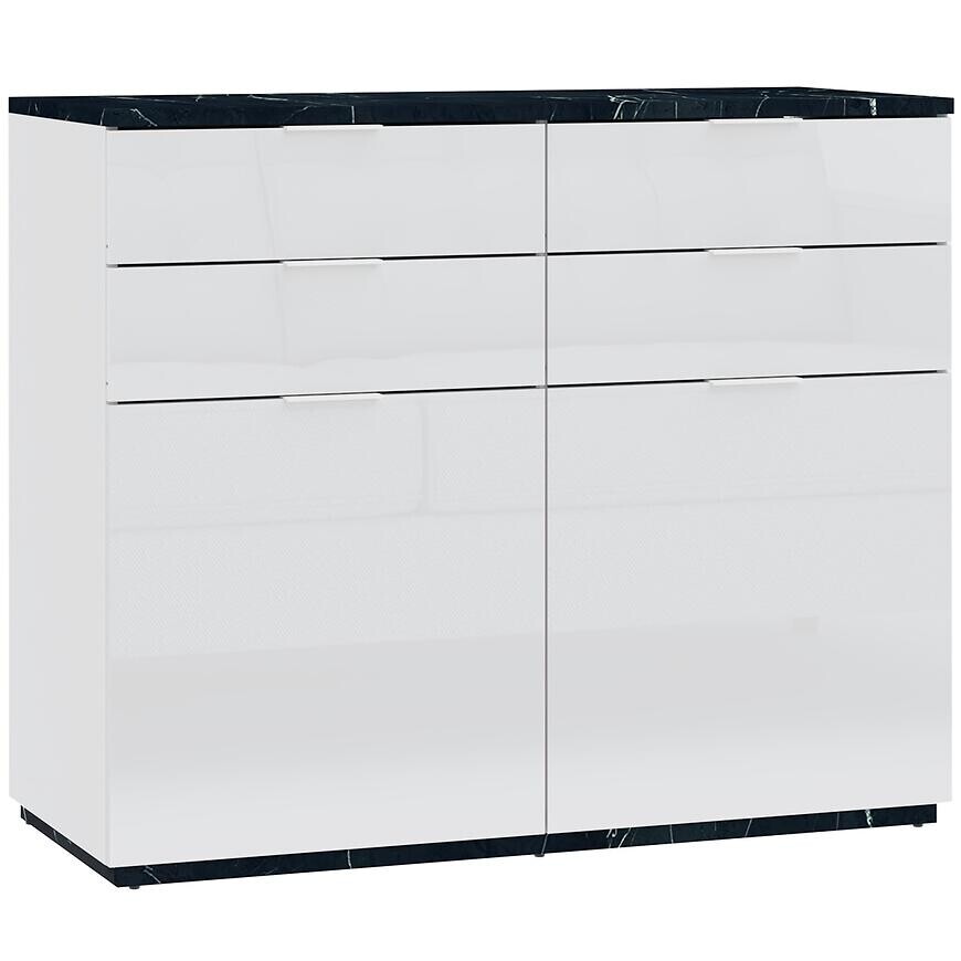 Komoda Nr 4 Front Biela