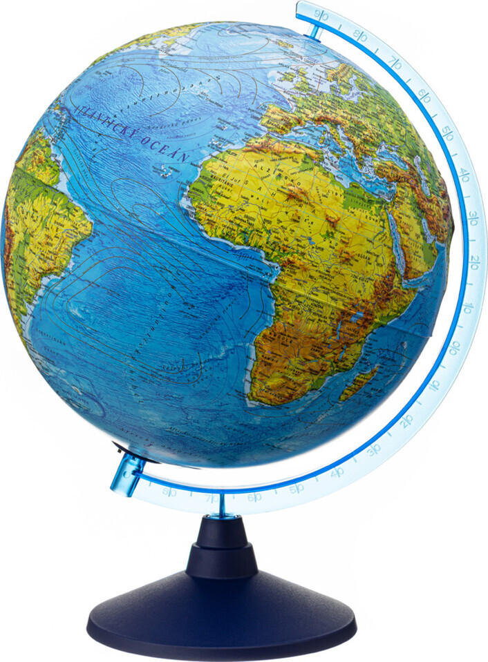 Alaysky's 25 cm RELIEF Physical Globe EN