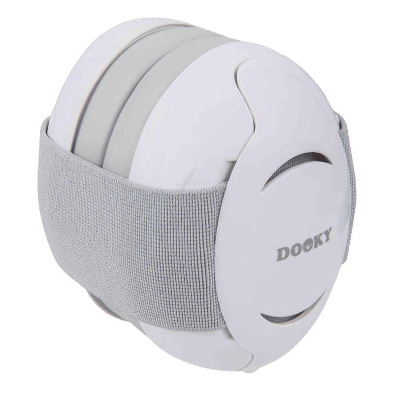 DOOKY Chrániče sluchu BABY 0-36m White