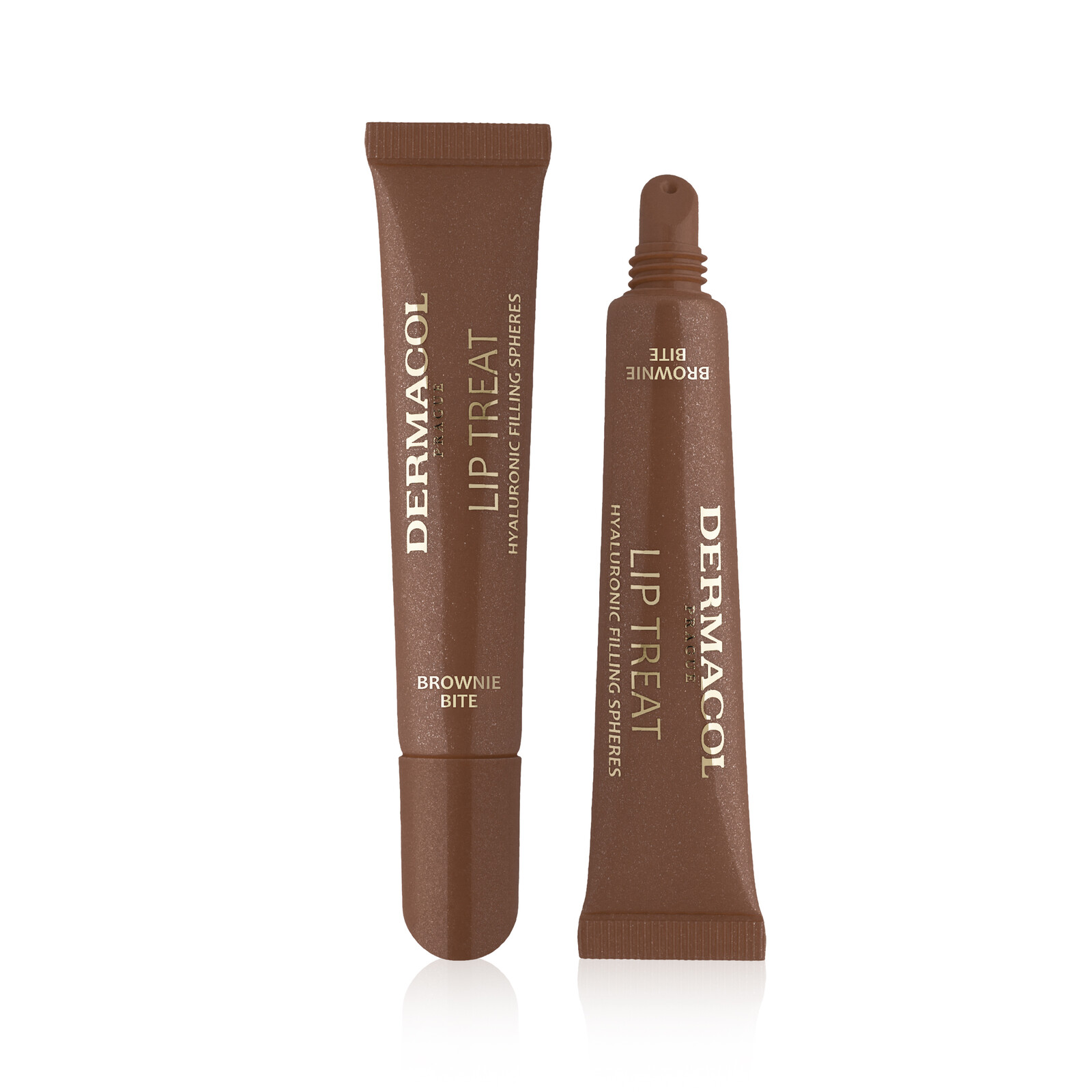 DERMACOL Lip Treat hydratačný lesk na pery č. 13 Brownie Bite 1 x 10 ml