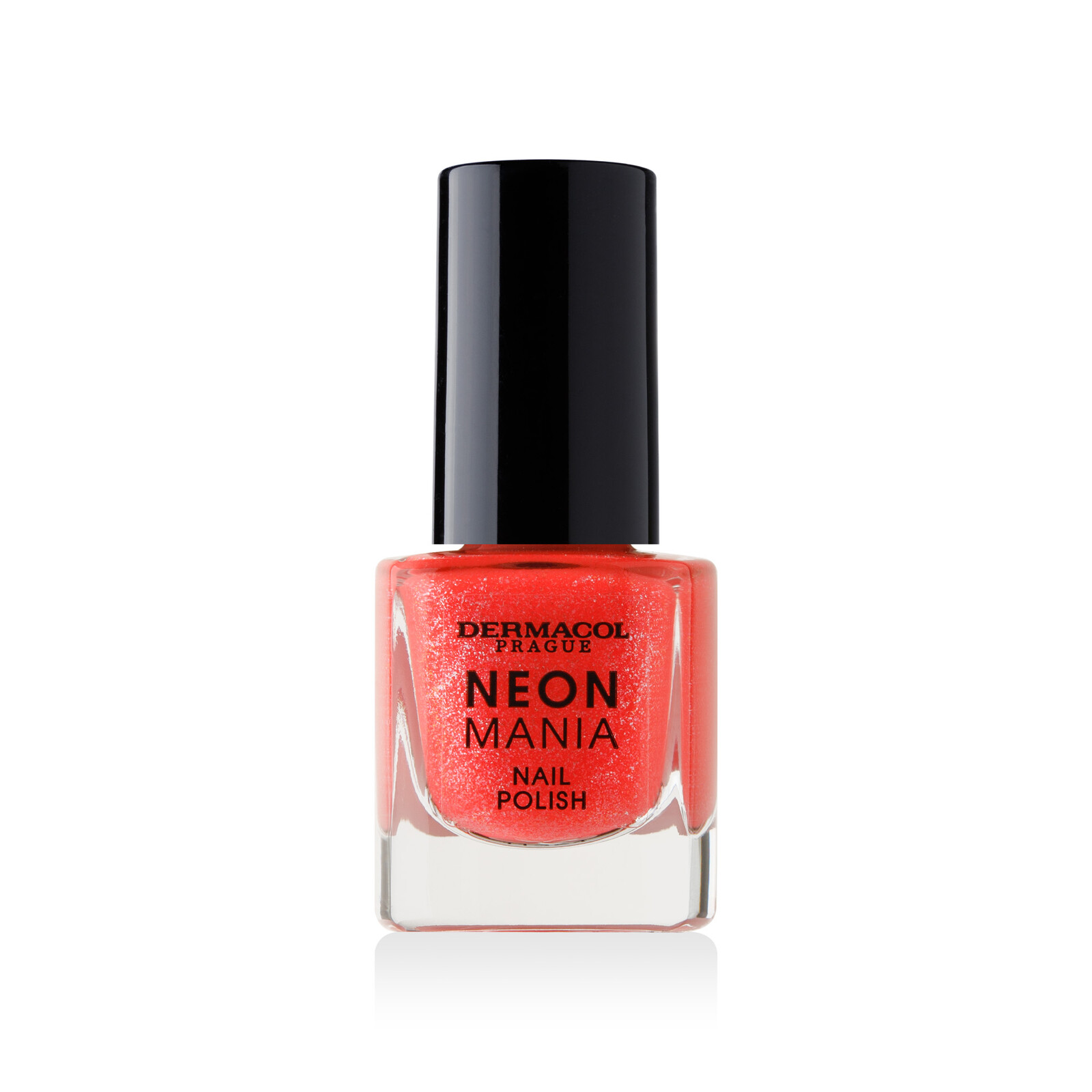 DERMACOL Neon Mania lak na nechty č. 7 Coral Sunset 5 ml