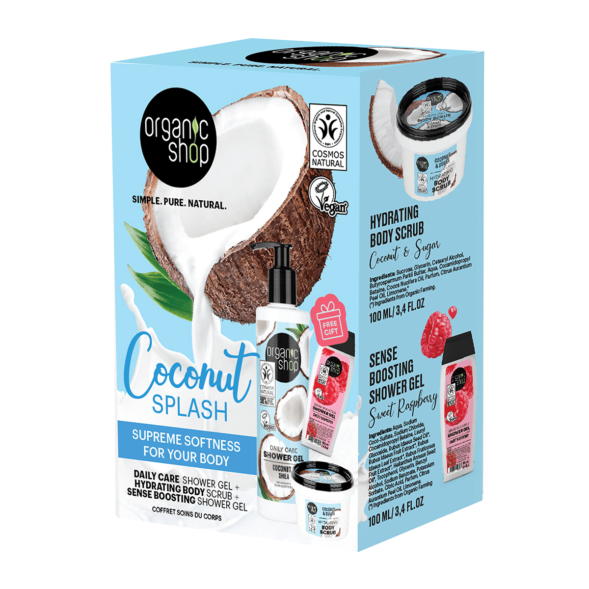 ORGANIC SHOP Coconut Splash Supreme Softness