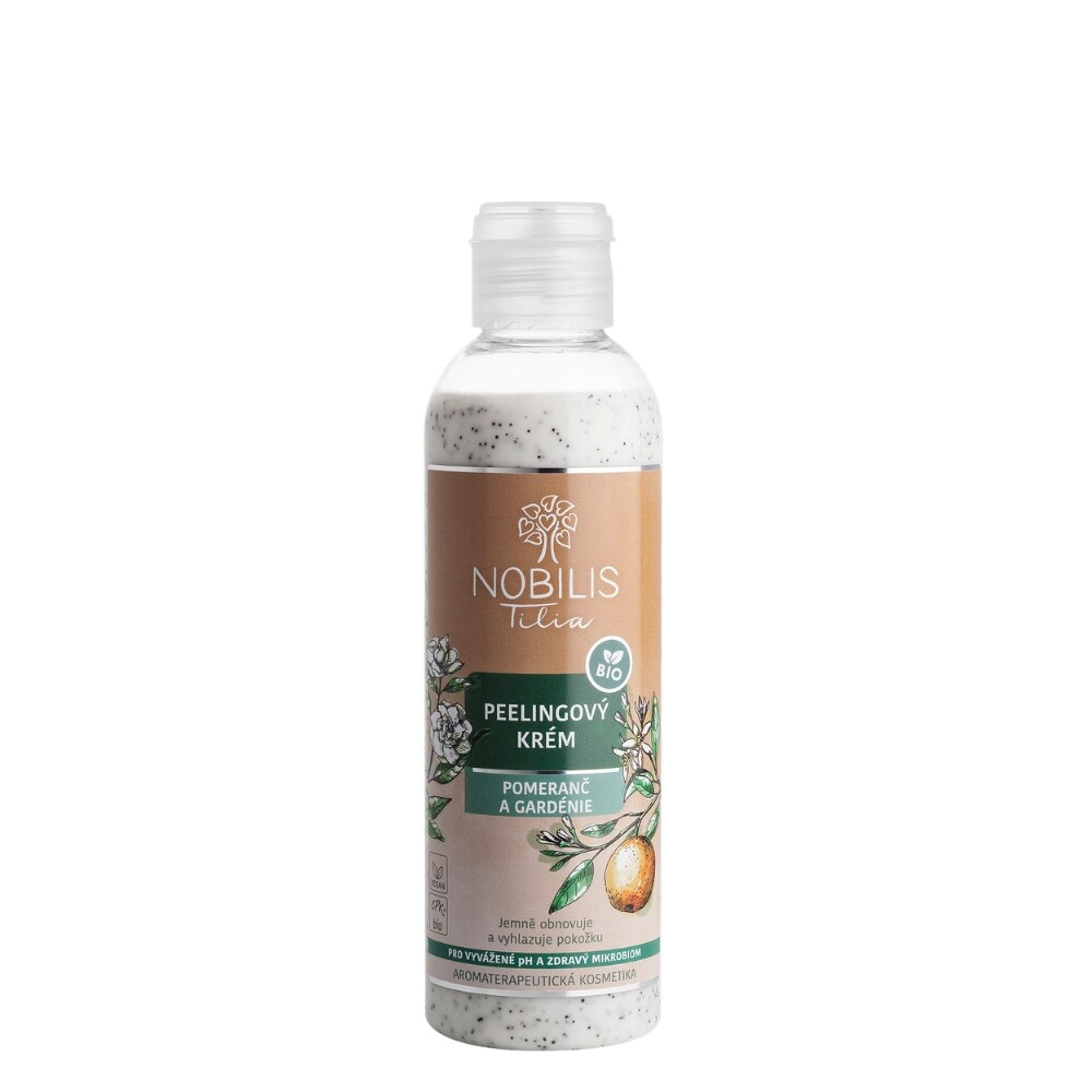 NOBILIS TILIA Peelingový krém Pomaranč a gardénia 200 ml