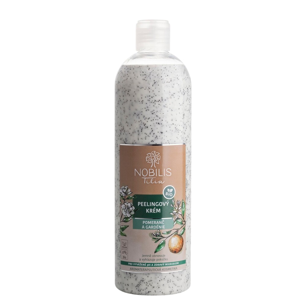 NOBILIS TILIA Peelingový krém Pomaranč a gardénia 500 ml