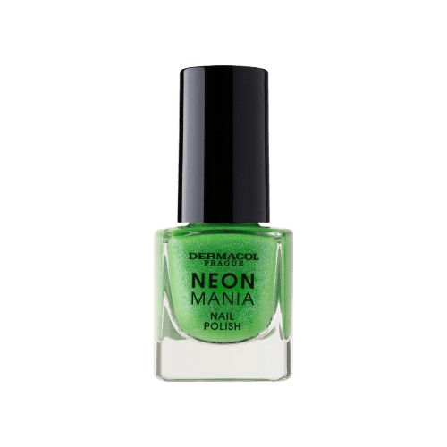 DERMACOL Neon Mania lak na nechty č.8 Lime splash 5 ml