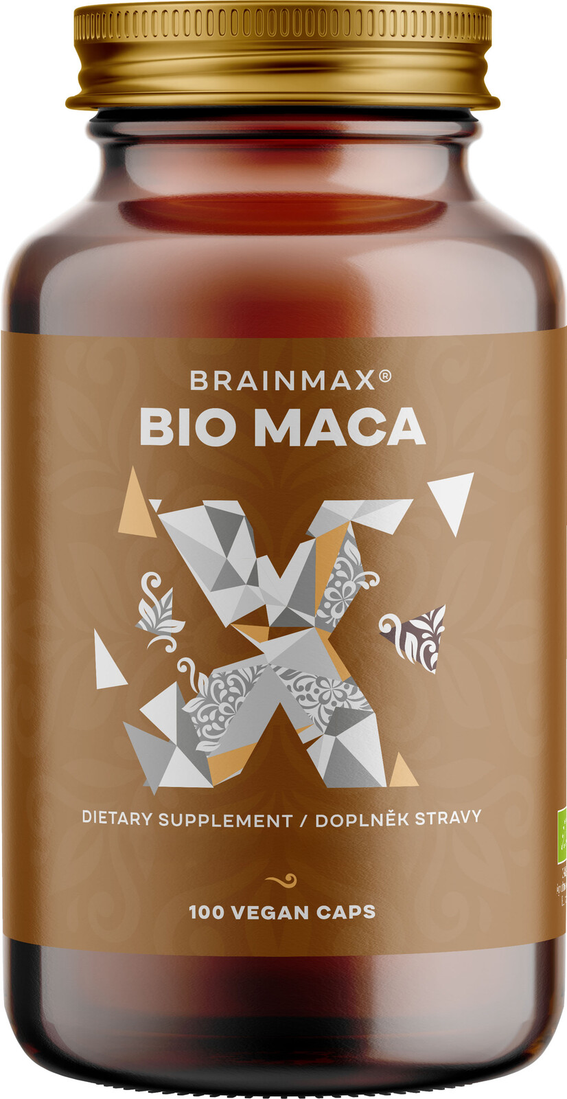BrainMax Maca BIO 100 kapsúl