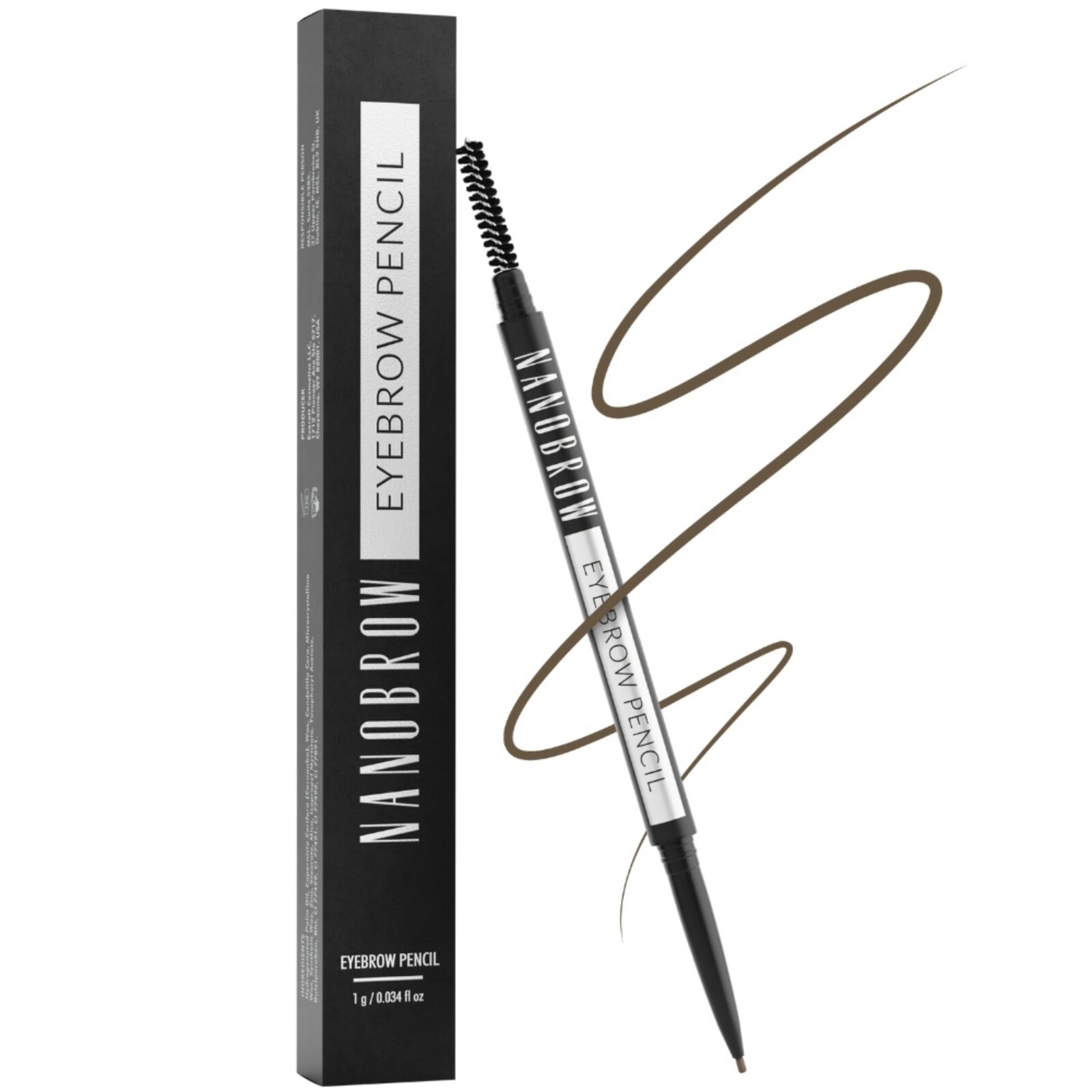 Nanobrow Ceruzka na obočie Eyebrow Pencils 1 g Light Brown
