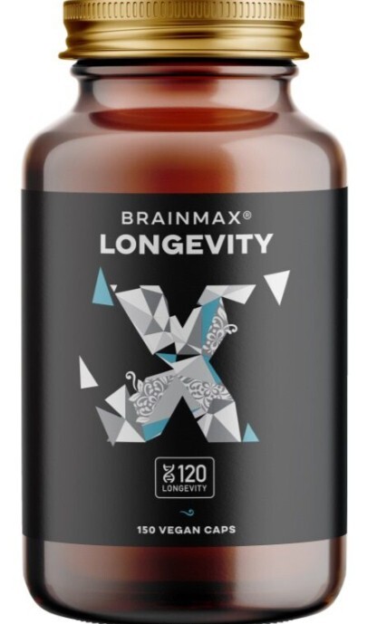 BrainMax Longevity 150 kapsúl