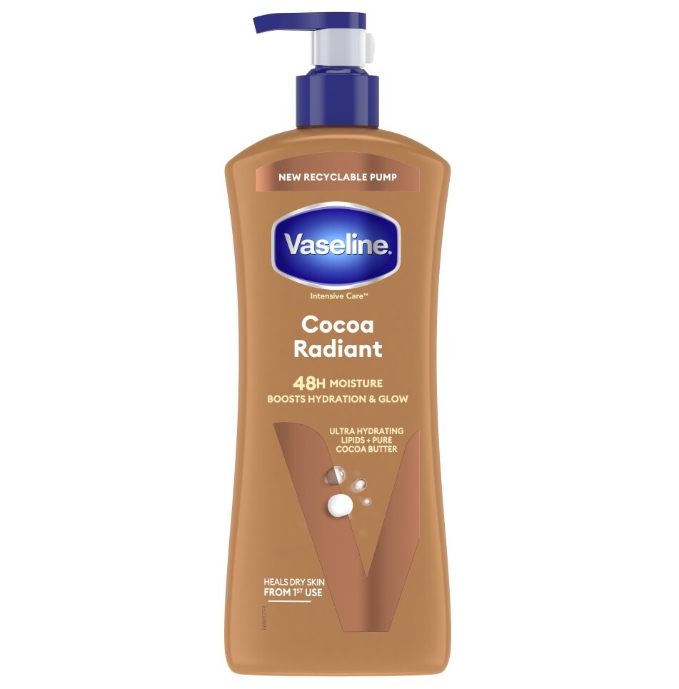Vaseline Rozjasňujúce telové mlieko Cocoa Radiant Body Lotion 600 ml