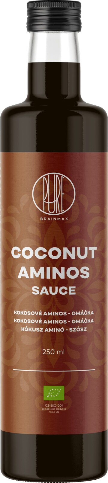 BrainMax Pure Kokosové aminos BIO 250 ml