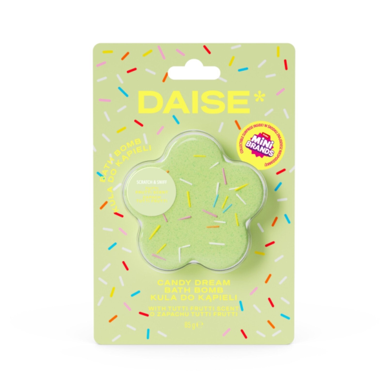 Daise Bomba do kúpeľa Candy Dream Bath Bomb 85 g