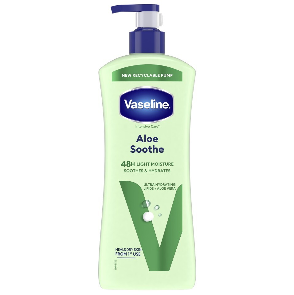 Vaseline Telové mlieko Aloe Soothe Body Lotion 600 ml