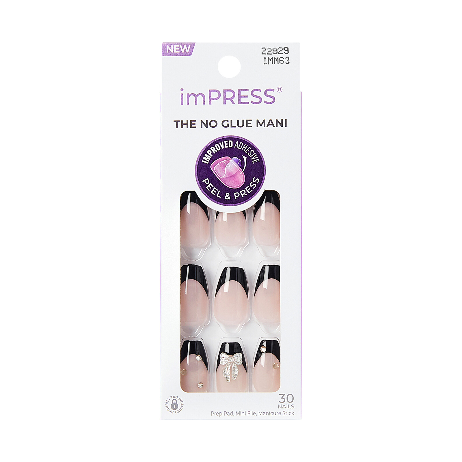 KISS Samolepiace nechty imPRESS Nails By The River 30 ks