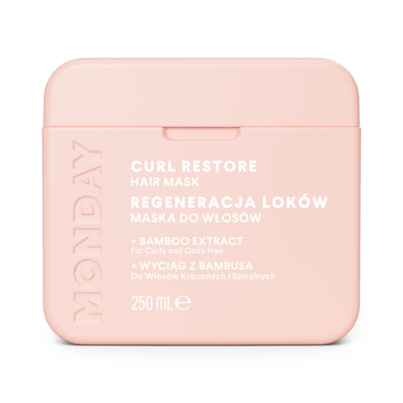 Monday Maska pre kučeravé a vlnité vlasy Curl Restore Mask 250 ml