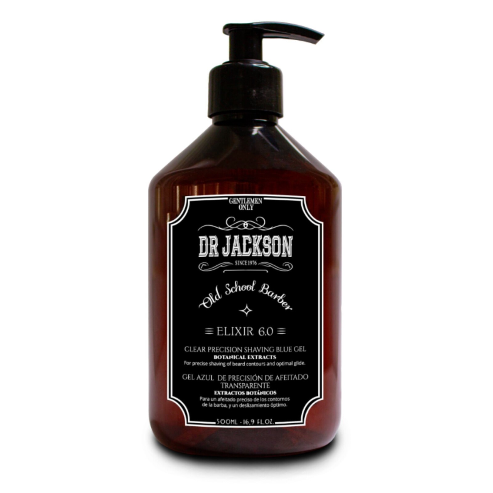 Dr.Jackson Gél na holenie Elixir 6.0 Shaving Gél 500 ml