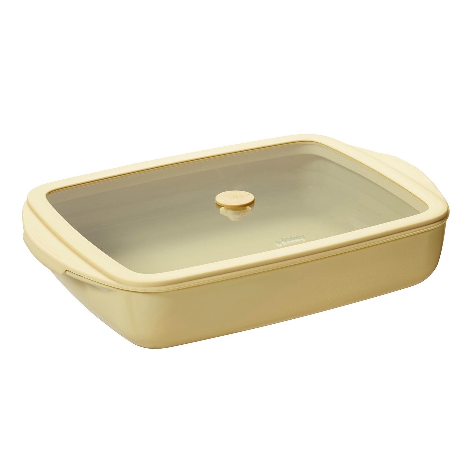 Zapekacia misa PKV-081 1,6 l, krémová, silikón, Pebbly