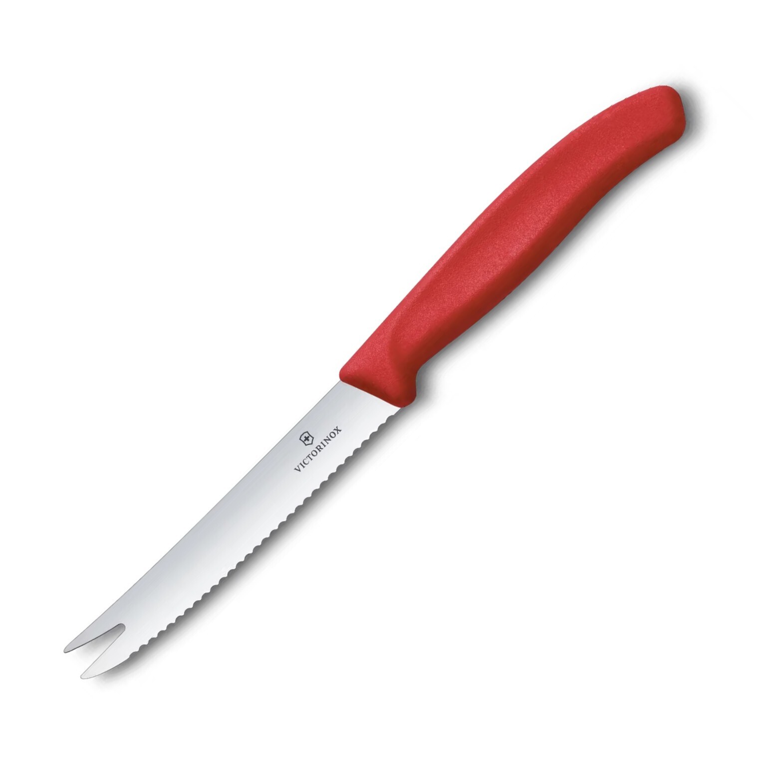 Nôž na syr SWISS CLASSIC 11 cm, červená, plast, Victorinox