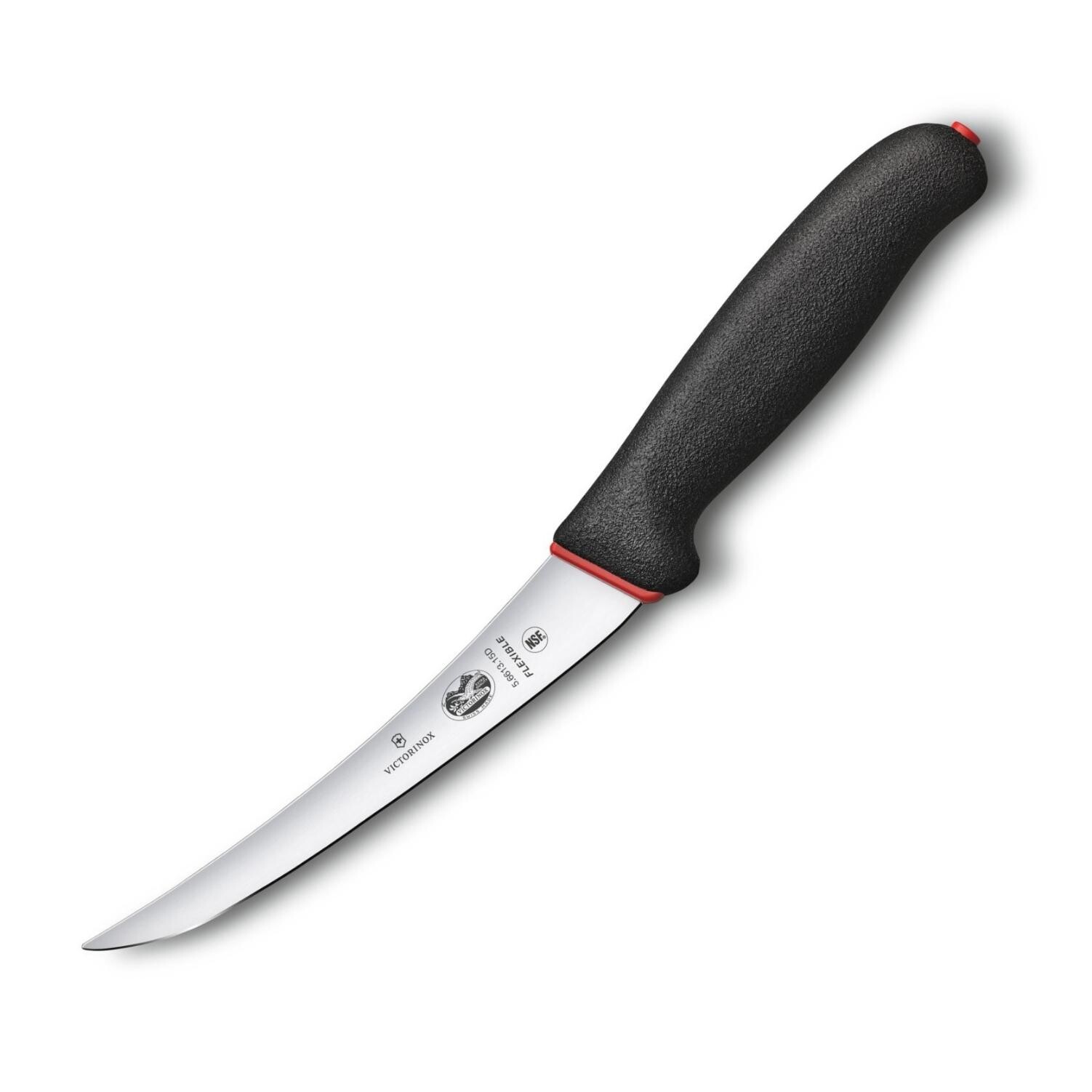 Nôž na vykosťovanie FIBROX 15 cm, čierna, plast, Victorinox