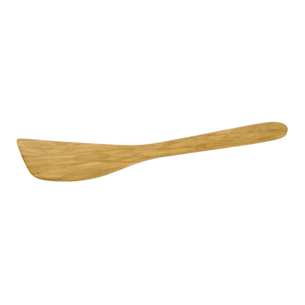 Kuchynská lyžica 30 cm, oblá, hnedá, olivové drevo, Lion Sabatier