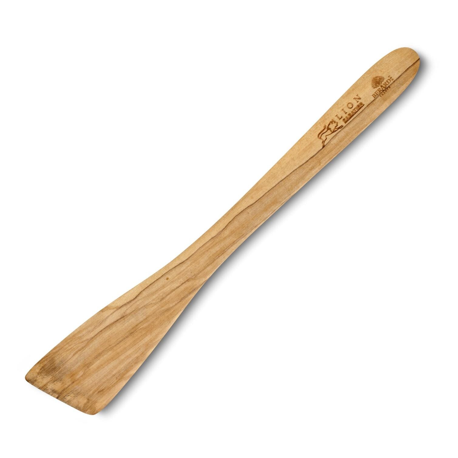 Kuchynská obracačka 30 cm, šikmá, hnedá, olivové drevo, Lion Sabatier